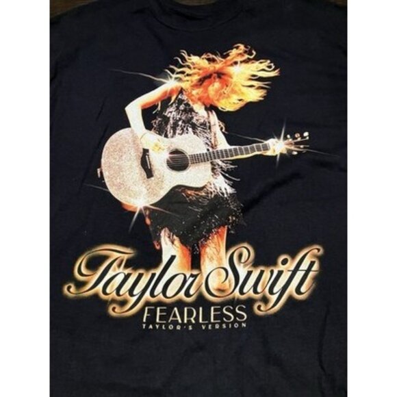 Taylor Swift Fearless Tour Shirt Size XL - Picture 2 of 4